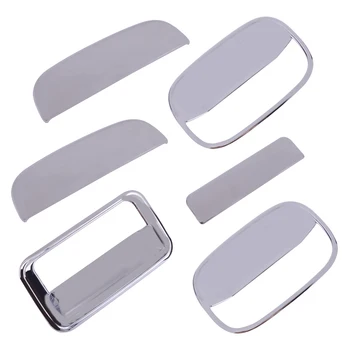 6pcs Car Door Handle and Tailgate Handle Bowl Cover Protector fIt for Suzuki Jimny 2007-2010 2011 2012 2013 2014 2015 2016 2017