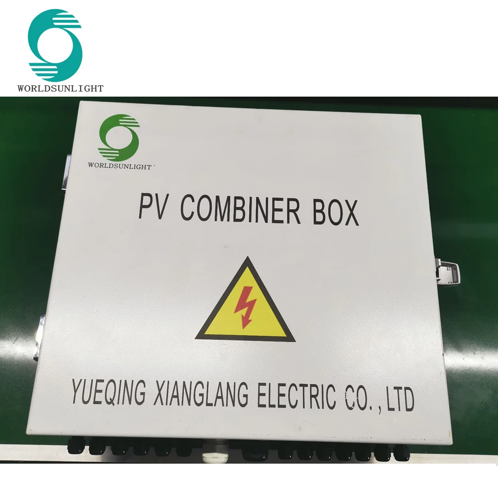 WSDB-PV6/1 6 input 1 output 1000V Solar PV Combiner Box W Circuit Breakers Surge Lightning Protection for solar panel system
WSDB-PV6/1 6 input 1 output 1000V Solar PV Combiner Box W Circuit Breakers Surge Lightning Protection for solar panel system