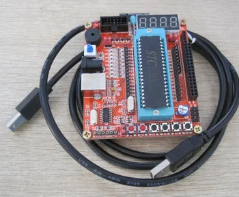 51/AVR microcontroller core development board STC89C52RC/51MCU experiment board/ATMEGA32 learning board
51/AVR microcontroller core development board STC89C52RC/51MCU experiment board/ATMEGA32 learning board