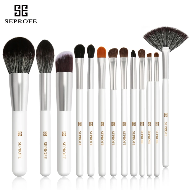 Seprofe 13pcs Makeup Brushes Set Foundation Powder Eyeshadow Make up Brush High Quality Women Face Beauty Brush pincel maquiagem
Seprofe 13pcs Makeup Brushes Set Foundation Powder Eyeshadow Make up Brush High Quality Women Face Beauty Brush pincel maquiagem