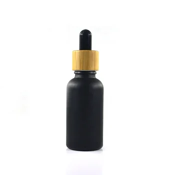 100pcs 50ml Reagent Eye Dropper black matte Glass Aromatherapy Liquid Pipette Bottle Refillable Bottles with bamboo dropper lid 
100pcs 50ml Reagent Eye Dropper black matte Glass Aromatherapy Liquid Pipette Bottle Refillable Bottles with bamboo dropper lid
