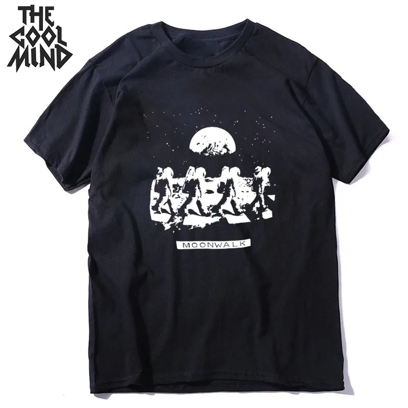 COOLMIND 100% cotton walking on the moon print men T shirt casual loost men tshirt short sleeve t-shirt men tee shirts mo0134
COOLMIND 100% cotton walking on the moon print men T shirt casual loost men tshirt short sleeve t-shirt men tee shirts mo0134