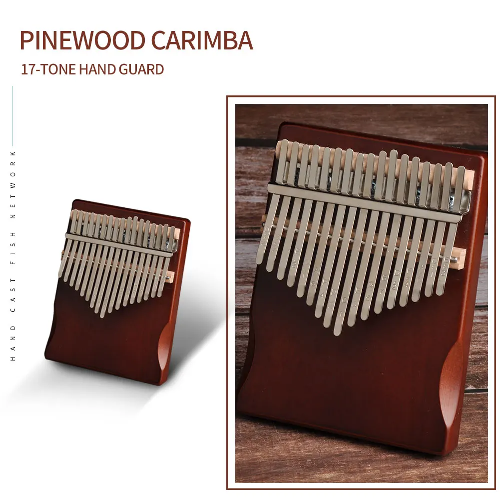 Musical Instrument 17 Keys Kalimba Pine Thumb Finger Piano Multi-functional Practical Durable Convenient African Sanza Mbira
Musical Instrument 17 Keys Kalimba Pine Thumb Finger Piano Multi-functional Practical Durable Convenient African Sanza Mbira