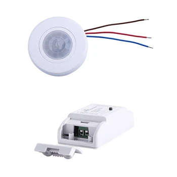 110-220V Ceiling PIR Motion Sensor Light Switch & Smart Wireless Remote Switch Universal DIY Timer Controller Module CNIM Hot
110-220V Ceiling PIR Motion Sensor Light Switch & Smart Wireless Remote Switch Universal DIY Timer Controller Module CNIM Hot