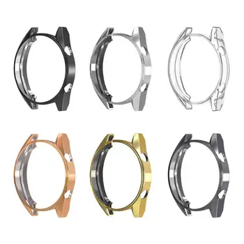 6 Color Soft TPU Case Cover Silicone Watch Protective Cover Plating Bumper Screen Protector for Huawei Watch GT 46mm
6 Color Soft TPU Case Cover Silicone Watch Protective Cover Plating Bumper Screen Protector for Huawei Watch GT 46mm