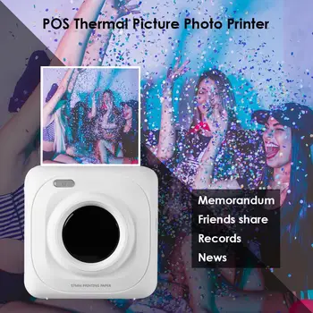 Portable Mini Wireless Connection Bluetooth Printer 1000mA POS Thermal Picture Photo Ticker Printers For Android / IOS Phone
Portable Mini Wireless Connection Bluetooth Printer 1000mA POS Thermal Picture Photo Ticker Printers For Android / IOS Phone