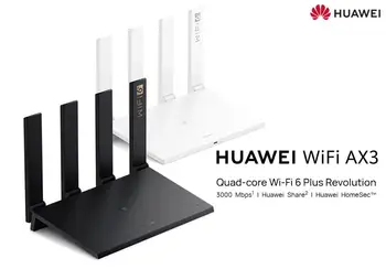 New Huawei WiFi AX3 Pro Quad-core Dual-core Router WiFi 6+ 3000Mbps 2.4GHz 5GHz Dual-Band Gigabit Rate WIFI Wireless Router
New Huawei WiFi AX3 Pro Quad-core Dual-core Router WiFi 6+ 3000Mbps 2.4GHz 5GHz Dual-Band Gigabit Rate WIFI Wireless Router