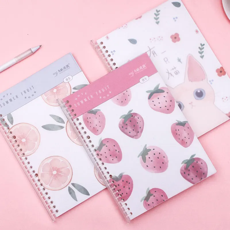 1 pc Kawaii B5 Coil Notebook Pull-out Loose-leaf Notebook Large Planner Book Agenda To do list Stationery School Office Supplies
1 pc Kawaii B5 Coil Notebook Pull-out Loose-leaf Notebook Large Planner Book Agenda To do list Stationery School Office Supplies