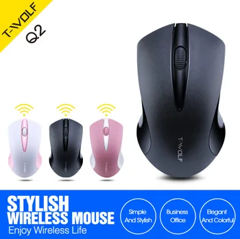 THunder Wolf Q2 Notebook Wireless Mouse Small 2.4GHz Wireless Mice With USB Receiver Gamer 2000DPI Mouse For Computer PC Laptop
THunder Wolf Q2 Notebook Wireless Mouse Small 2.4GHz Wireless Mice With USB Receiver Gamer 2000DPI Mouse For Computer PC Laptop