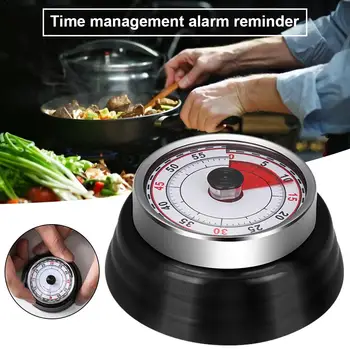 60 Minutes Countdown Timer Kitchen Visual Mechanical Timer Magnet Round Shape Cooking Clock Alarm Time Reminder
60 Minutes Countdown Timer Kitchen Visual Mechanical Timer Magnet Round Shape Cooking Clock Alarm Time Reminder