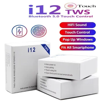 New i12 TWS Wireless Bluetooth 5.0 Sport Earphone Touch Pop-up Window With Charging Box Earpiece Compatible with For IOS Android
New i12 TWS Wireless Bluetooth 5.0 Sport Earphone Touch Pop-up Window With Charging Box Earpiece Compatible with For IOS Android