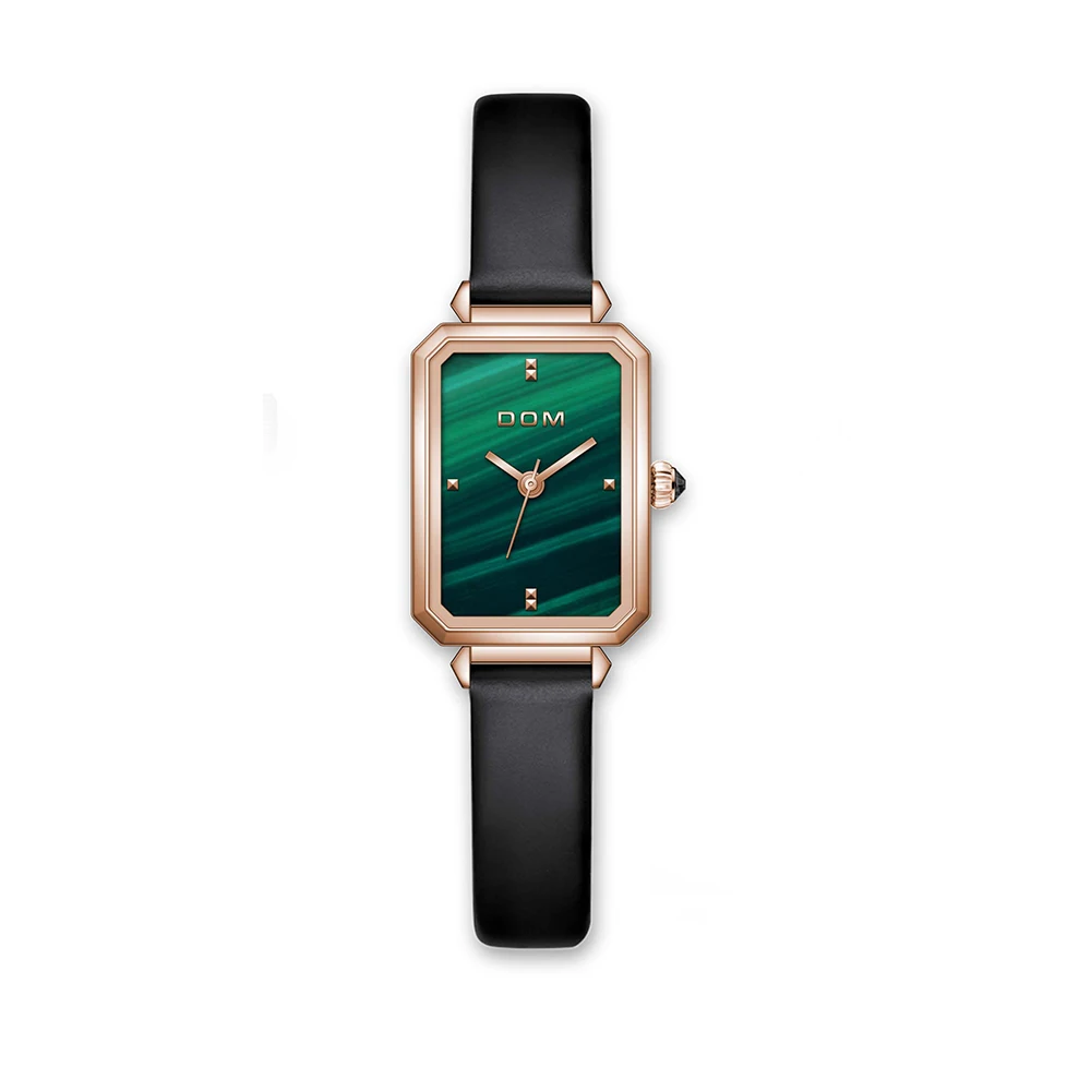 DOM Ladies Watch Small Green Disk Fashion Luxury Trend Casual Waterproof Swimming Leather Women's Watch G-1337
DOM Ladies Watch Small Green Disk Fashion Luxury Trend Casual Waterproof Swimming Leather Women's Watch G-1337
