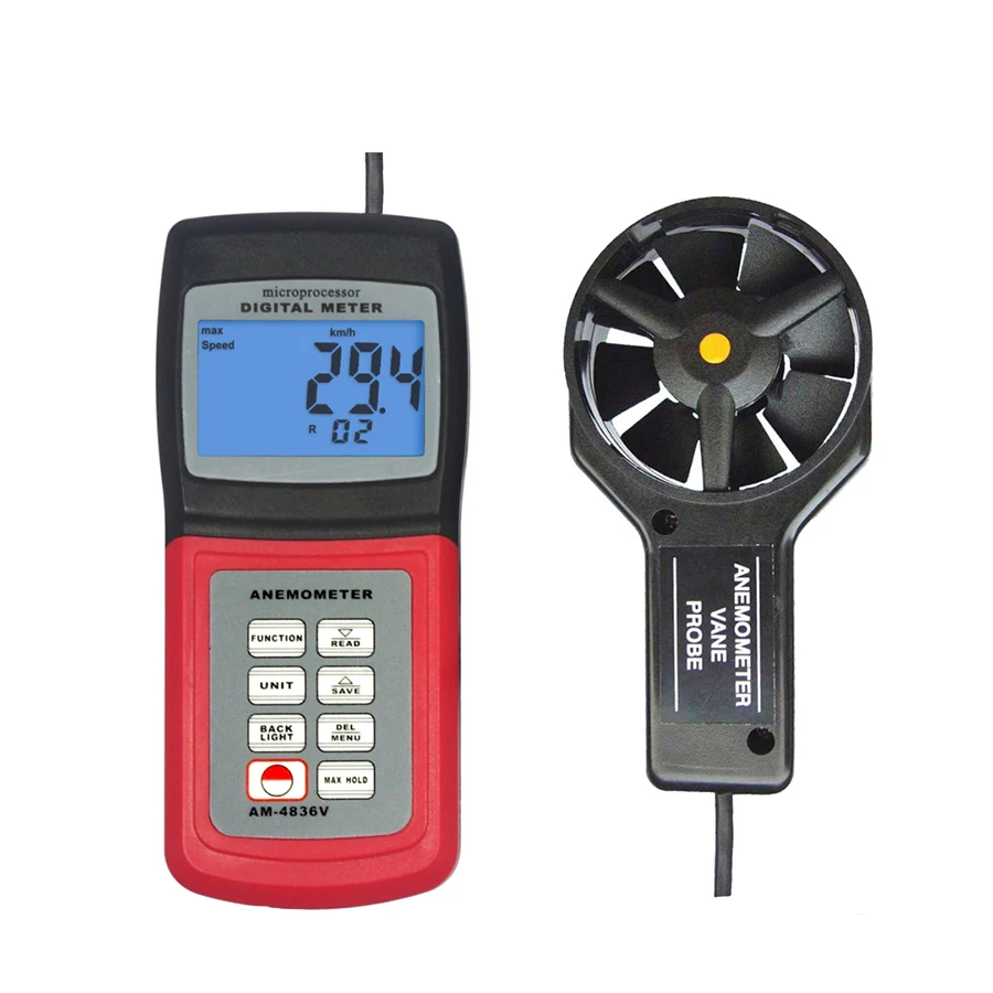 LANDTEK AM-4836V Accurate Anemometer Use USB/RS-232 Data Output To Connect With PC,Provide Bluetooth Data Output Choice.
LANDTEK AM-4836V Accurate Anemometer Use USB/RS-232 Data Output To Connect With PC,Provide Bluetooth Data Output Choice.