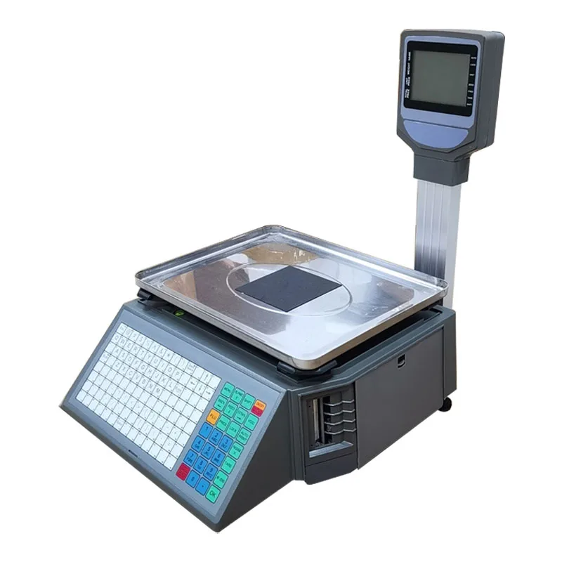 Label printing scale Bar code printing price scale English Arabic high-precision supermarket electronic price scale 110/220V
Label printing scale Bar code printing price scale English Arabic high-precision supermarket electronic price scale 110/220V