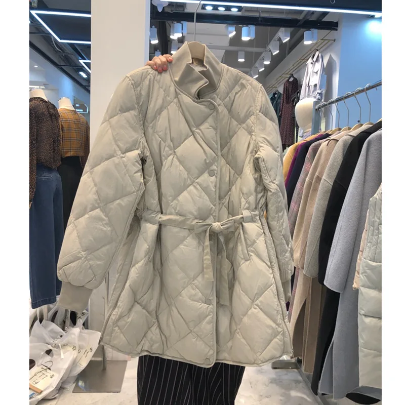 Dongdaemun 2019 Winter New Style Korean-style Loose-Fit Mid-length down Cotton Coat Diamond Lattice Cotton Overcoat Women's Fash
Dongdaemun 2019 Winter New Style Korean-style Loose-Fit Mid-length down Cotton Coat Diamond Lattice Cotton Overcoat Women's Fash
