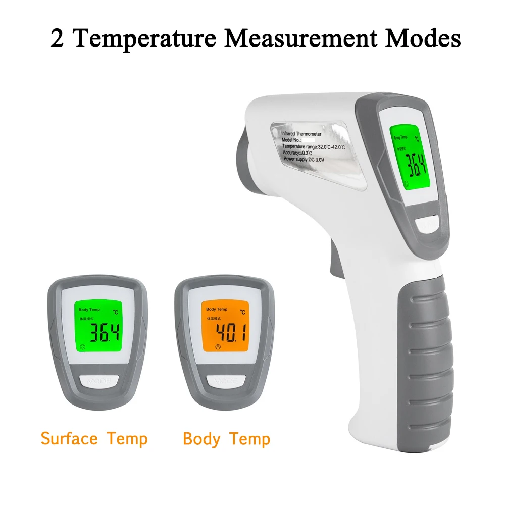 Adult Baby Thermometer infrared Non-contact Temperature Forehead Digital Electronic ir Termometre Body Fever Measurement Device
Adult Baby Thermometer infrared Non-contact Temperature Forehead Digital Electronic ir Termometre Body Fever Measurement Device