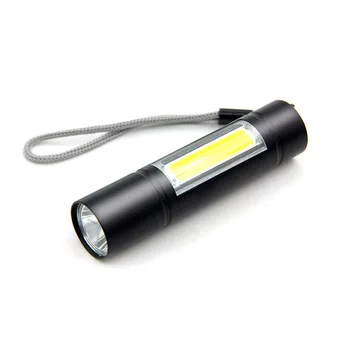 Multi-Function Work Light CREE XPE+COB Mini USB Charging LED Flashlight(Battery Build-in)
Multi-Function Work Light CREE XPE+COB Mini USB Charging LED Flashlight(Battery Build-in)