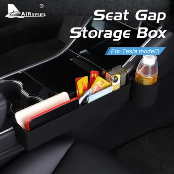 AIRSPEED for Tesla Model 3 Accessories Organizer Storage Car Seat Side Slit Gap Case Center Console Wallet Coins Storage Box
AIRSPEED for Tesla Model 3 Accessories Organizer Storage Car Seat Side Slit Gap Case Center Console Wallet Coins Storage Box