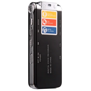 8GB 16GB Digital Voice Recorder MP3 Voice Activated Audio Player with USB Port Dictaphone Digital Recorder with built-in speaker
8GB 16GB Digital Voice Recorder MP3 Voice Activated Audio Player with USB Port Dictaphone Digital Recorder with built-in speaker