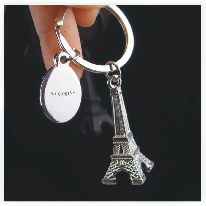 wedding party gifts nice tower keychain,car keychains custom