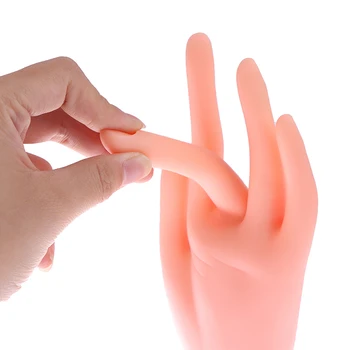 Nail Art Practice Prosthetic Professional Bendable PVC New Fake Hand Model Manicure
Nail Art Practice Prosthetic Professional Bendable PVC New Fake Hand Model Manicure