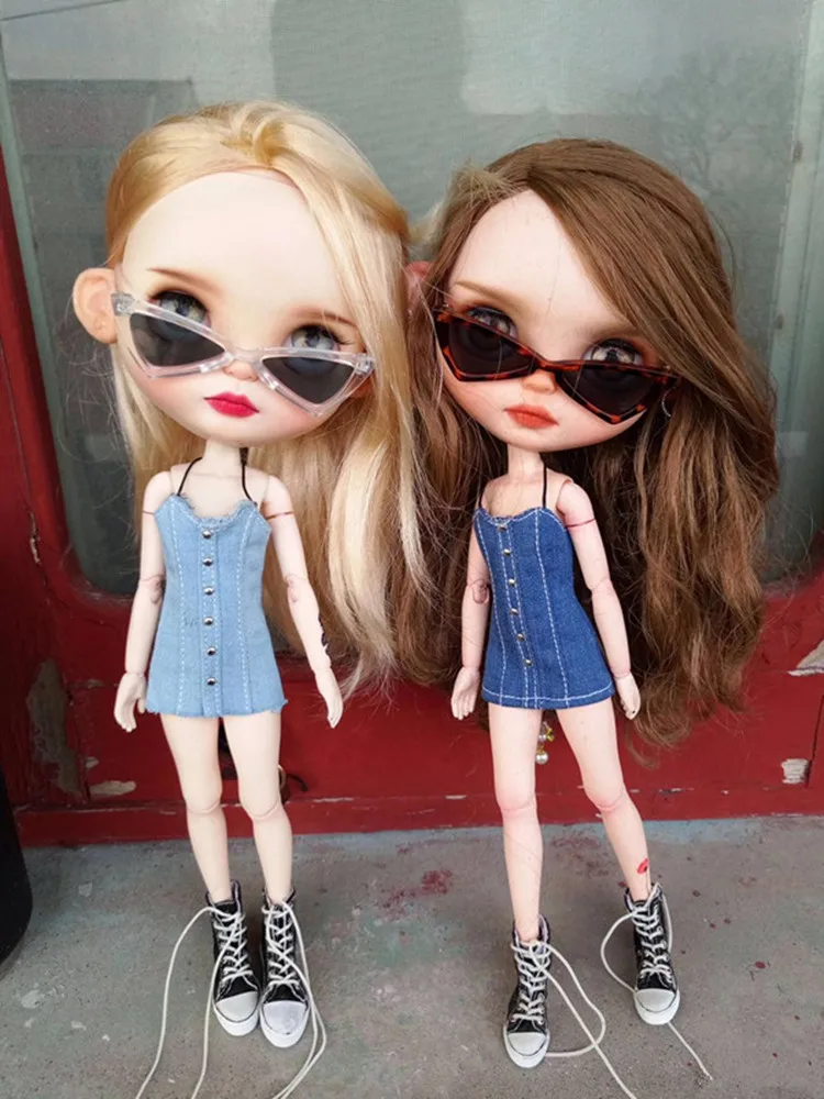 Blyth треугольные солнечные очки BJD (подходит для Blythedoll ледяная кукла)|Куклы| |