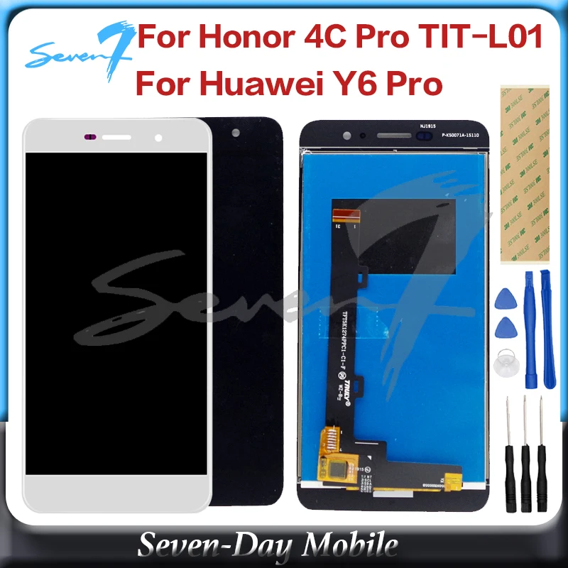 AAA Quality LCD For HUAWEI Honor 4C Pro TIT-L01LCD Display With Touch Screen For HUAWEI Y6 Pro Digitizer LCD Display Assembly
AAA Quality LCD For HUAWEI Honor 4C Pro TIT-L01LCD Display With Touch Screen For HUAWEI Y6 Pro Digitizer LCD Display Assembly