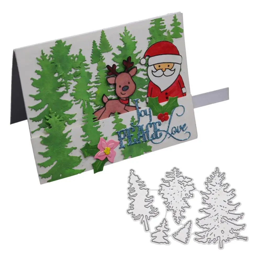 GloryStar Christmas Tree Cutting Dies for Scrapbook Metal Cutting Dies New 2018 Party Decoration
GloryStar Christmas Tree Cutting Dies for Scrapbook Metal Cutting Dies New 2018 Party Decoration