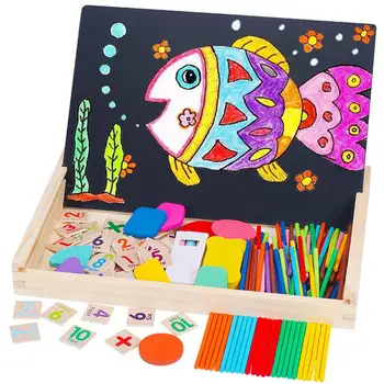 Early Learning Counting Math Calculate Color Shape Recognition Educational Puzzle Toys
Early Learning Counting Math Calculate Color Shape Recognition Educational Puzzle Toys