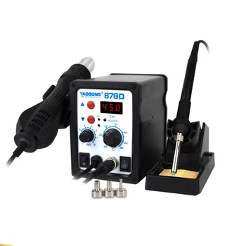 Metal Magnetic Hibernation Stand YAOGONG 878D Desoldering Station 2-in-1 Mobile Phone With Digital Display Adjustable
Metal Magnetic Hibernation Stand YAOGONG 878D Desoldering Station 2-in-1 Mobile Phone With Digital Display Adjustable