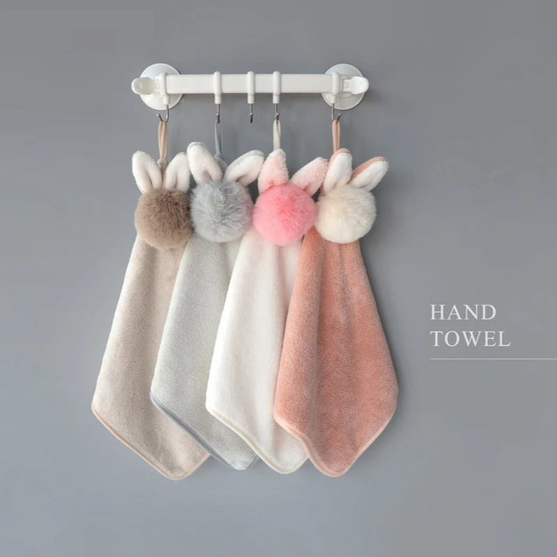 Microfiber Coral Fleece Cartoon Hand Towel Absorbent Kitchen Rag Polyester / Cotton Machine Washable Solid Square Can Be Hung
Microfiber Coral Fleece Cartoon Hand Towel Absorbent Kitchen Rag Polyester / Cotton Machine Washable Solid Square Can Be Hung