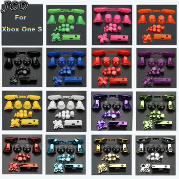 JCD 15 Colors Solid RB LB Bumper RT LT Trigger Buttons Mod Kit For Microsoft Xbox One S Slim Controller Analog Stick ABXY D-pad
JCD 15 Colors Solid RB LB Bumper RT LT Trigger Buttons Mod Kit For Microsoft Xbox One S Slim Controller Analog Stick ABXY D-pad