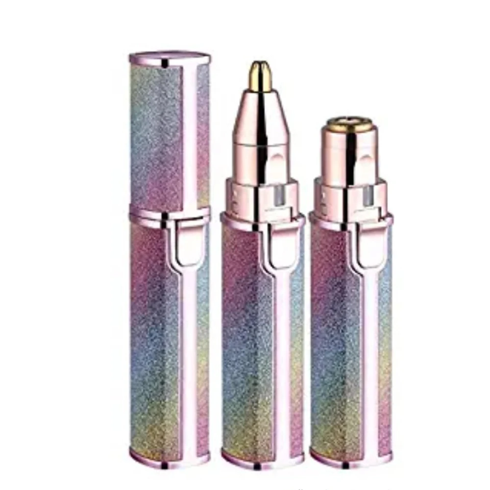 New Design 2 In 1 Electric Eyebrow Trimmer Makeup Painless Eye Brow Epilator Shaver Razor Portable Facial Hair Remover For Women
New Design 2 In 1 Electric Eyebrow Trimmer Makeup Painless Eye Brow Epilator Shaver Razor Portable Facial Hair Remover For Women