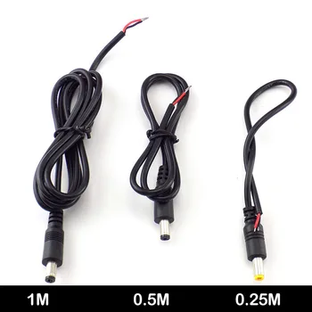 0.25M/0.5M/1M 12V 3A DC Male Power Cable Extension CCTV Adapter 22AW DC Power Male Connector Cable Power Plug 5.5*2.1mm
0.25M/0.5M/1M 12V 3A DC Male Power Cable Extension CCTV Adapter 22AW DC Power Male Connector Cable Power Plug 5.5*2.1mm