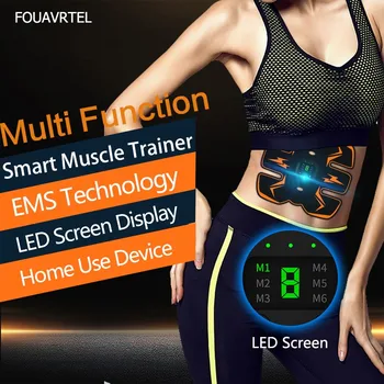 FOUAVRTEL Rechargeable New EMS Hips Trainer Electric Muscle Stimulator Wireless Abdominal ABS Stimulator Fitness Muscle Toner
FOUAVRTEL Rechargeable New EMS Hips Trainer Electric Muscle Stimulator Wireless Abdominal ABS Stimulator Fitness Muscle Toner