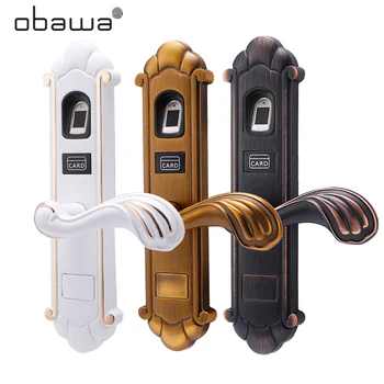 Obawa Electronic Door Lock Touch Password IC Cards Digital Code Keyless Intelligent Biometric Fingerprint Lock Smart Home Office
Obawa Electronic Door Lock Touch Password IC Cards Digital Code Keyless Intelligent Biometric Fingerprint Lock Smart Home Office