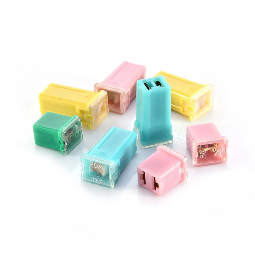 10x Quadrat Sicherung Kit Mini Sicherung Sortiment 20A 30A 40A 50A 60A für 10x Quadrat Sicherung Kit Mini Sicherung Sortiment 20A 30A 40A 50A 60A für