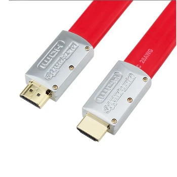 4K HDMI 2.0 Flat Cable Wire Male To Male with metal head 1m 1.5m 2m 3m 5m 10m 15m 20m 25m 30m 40m 50m 19+1 Standard Certified
4K HDMI 2.0 Flat Cable Wire Male To Male with metal head 1m 1.5m 2m 3m 5m 10m 15m 20m 25m 30m 40m 50m 19+1 Standard Certified