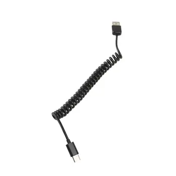 1M Spring Spiral USB-C USB 2.0 Type C Male to USB Micro 5 Pin Data Charge Cable for Macbook / ChromeBook / Nokia /Asus Zen AiO
1M Spring Spiral USB-C USB 2.0 Type C Male to USB Micro 5 Pin Data Charge Cable for Macbook / ChromeBook / Nokia /Asus Zen AiO