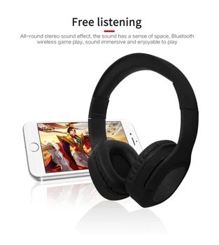 Noise Reduction Foldable Bluetooth Headphones Over Ear Wireless Stereo Headset Volume Control Portable Audio Headphone With MIC
Noise Reduction Foldable Bluetooth Headphones Over Ear Wireless Stereo Headset Volume Control Portable Audio Headphone With MIC