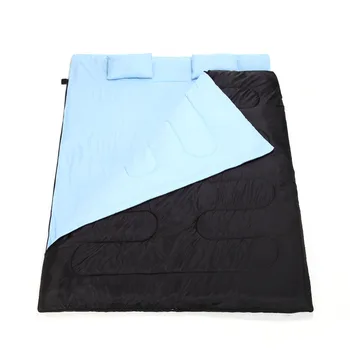 Double Thermal Sleeping Bag 2 Person Winter Envelope Sleeping Bag Outdoor Camping Hiking Sleeping Bag with 2 Pillows
Double Thermal Sleeping Bag 2 Person Winter Envelope Sleeping Bag Outdoor Camping Hiking Sleeping Bag with 2 Pillows