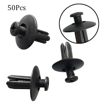 Roof Car Rivets Fender Nylon Fastener Clips Black Replacement 50pcs 8mm Hole Universal Type Retainer High quality
Roof Car Rivets Fender Nylon Fastener Clips Black Replacement 50pcs 8mm Hole Universal Type Retainer High quality