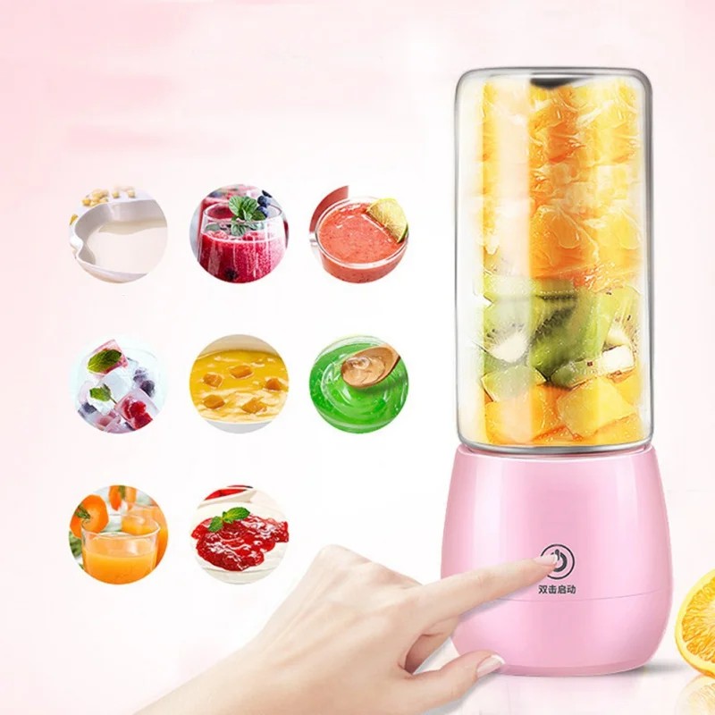 450ml Rechargeable Electric Juicer Fruit Vegetable Juice Mixer Six-Leaf Blade Fruit Ice Smoothie Maker Portable Blender Machine
450ml Rechargeable Electric Juicer Fruit Vegetable Juice Mixer Six-Leaf Blade Fruit Ice Smoothie Maker Portable Blender Machine