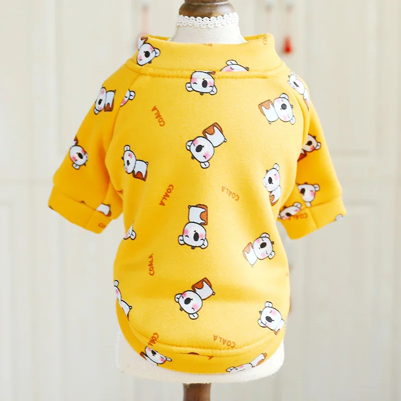 PETCIRCLE Pet Clothes Teddy Pomeranian Small Dog Round Neck Shirt Plus Velvet Autumn And Winter Warm Cute Koala Casual Wear
PETCIRCLE Pet Clothes Teddy Pomeranian Small Dog Round Neck Shirt Plus Velvet Autumn And Winter Warm Cute Koala Casual Wear