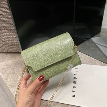 Summer personalized small bag 2020 chain messenger bag female wild pure color popular western style shoulder bag
Summer personalized small bag 2020 chain messenger bag female wild pure color popular western style shoulder bag