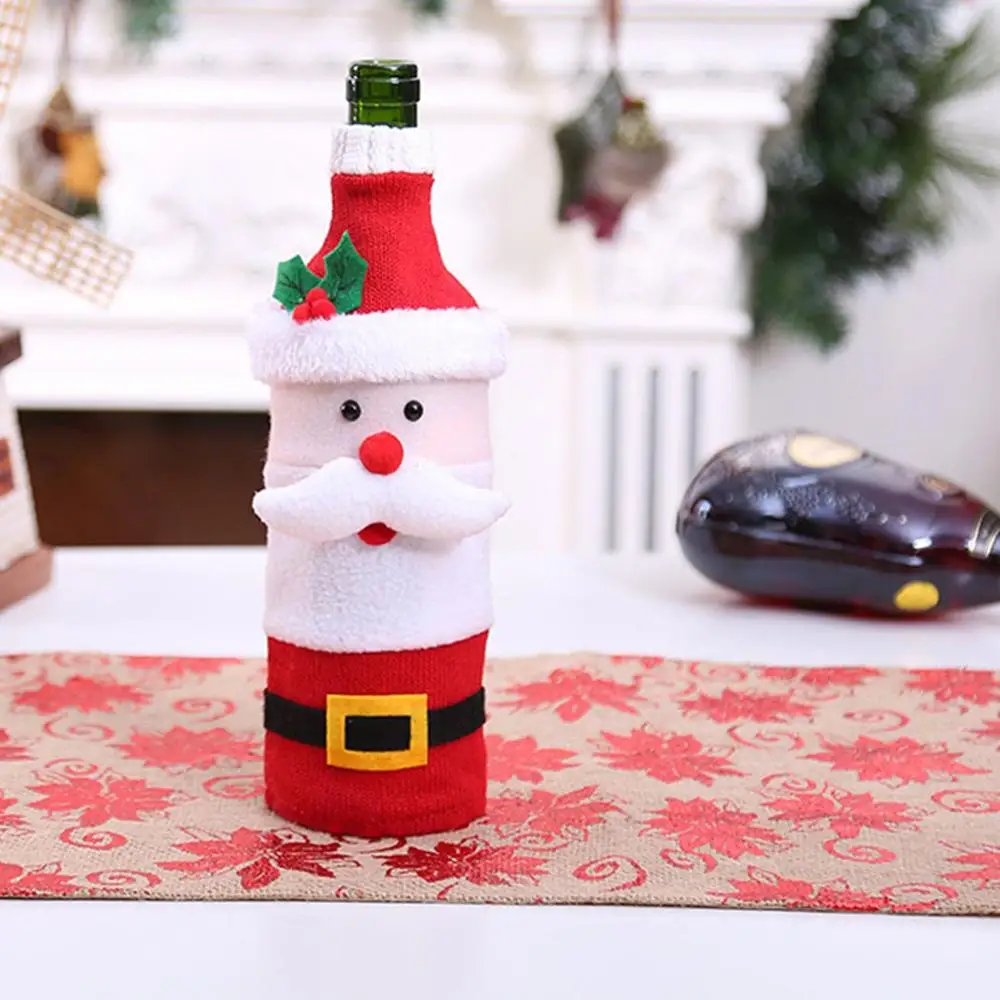 Christmas New Wine Bottle Set Creative Doll Old Man Snowman Elk Wine Set Christmas Wine Bottle Bag Ornament 
Christmas New Wine Bottle Set Creative Doll Old Man Snowman Elk Wine Set Christmas Wine Bottle Bag Ornament
