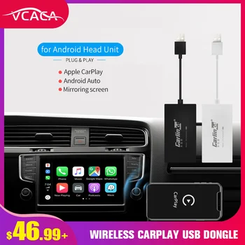Carlinkit Wireless Apple CarPlay /Android Auto Carplay Smart Link USB Dongle for Android Navigation Player Mirrorlink /IOS 13
Carlinkit Wireless Apple CarPlay /Android Auto Carplay Smart Link USB Dongle for Android Navigation Player Mirrorlink /IOS 13