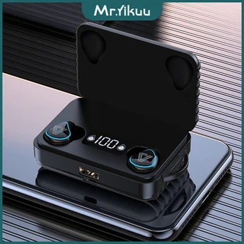 TWS A25 Wireless Earphones LED Display Headset Bluetooth V5.0 Headphones Stereo Earbuds With Microphone 2000mAh Powerbank
TWS A25 Wireless Earphones LED Display Headset Bluetooth V5.0 Headphones Stereo Earbuds With Microphone 2000mAh Powerbank