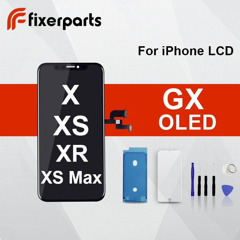 ЖК дисплей для iphone x XS XR XSMax OLED с 3D сенсорным дигитайзером в сборе сменный xs 1 шт.