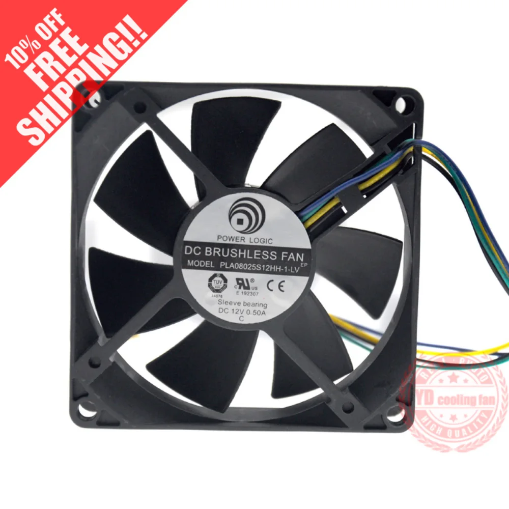 Новый вентилятор охлаждения процессора POWER LOGIC PLA08025S12HH-1-LV 8025 4PIN PWM 8 см
Новый вентилятор охлаждения процессора POWER LOGIC PLA08025S12HH-1-LV 8025 4PIN PWM 8 см